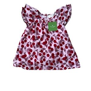 Kate Spade Baby Cherry Dress 12 months NWT
